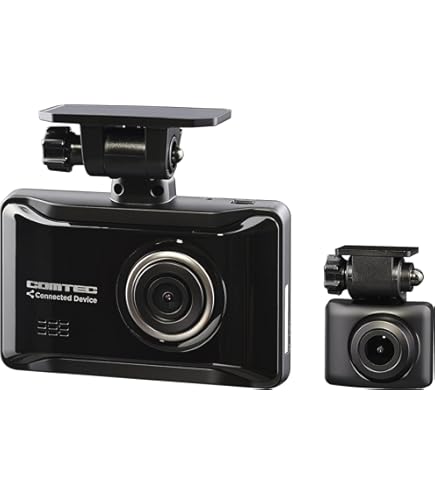 Amazon | コムテック ドライブレコーダー ZDR016 前後2カメラ 前後200