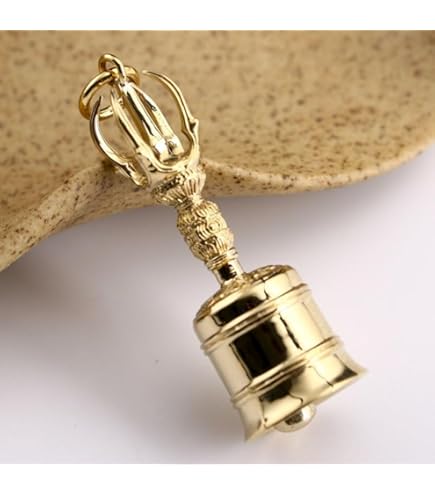 Amazon｜「真鍮製・金剛鈴」五鈷鈴 密教で使われる仏具 密教法具 寺院