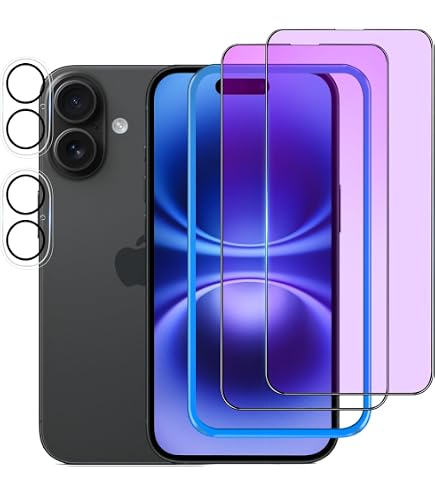 Amazon | 対応 iPhone 12 ガラスフィルム ブルーライトカット 【 2+2枚