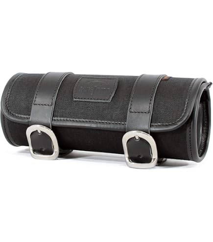 Amazon | LONGRIDE クラシック ツールバッグ 2.0L (ブラックレザー