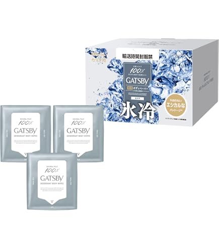 Amazon | 【マンダム 】ギャツビー アイスデオドラントボディペーパー