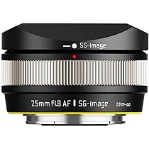 Amazon.co.jp: SG-image AF 25mm F1.8 APS-C Eマウント 単焦点