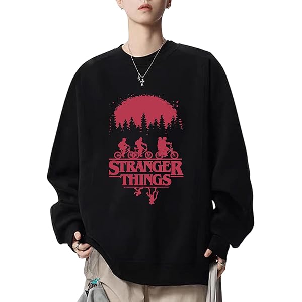 Amazon | 折りたたみ傘 ストレンジャーシングス 人気 8本骨 自動開閉