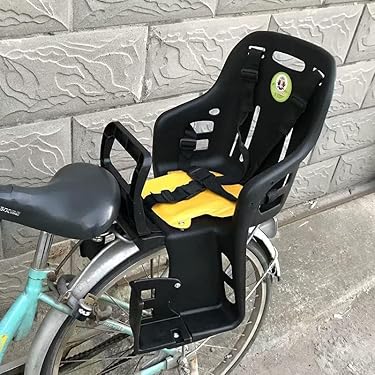 【新品・未使用】後ろ乗せ自転車用チャイルドシート ブラック/オリーブ 新品・未使用】後ろ乗せ自転車用チャイルドシート ブラック