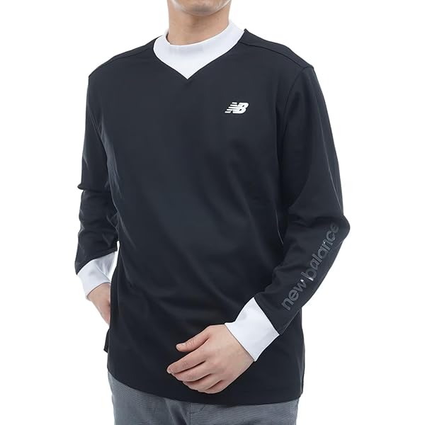 即購入◎ニューバランス ゴルフレディース 長袖 Uネックシャツ 冷感 速乾 UV 即購入◎ニューバランス ゴルフレディース 長袖 Uネックシャツ