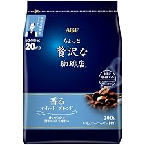 Amazon.co.jp: AGF ちょっと贅沢な珈琲店 レギュラーコーヒー モカ