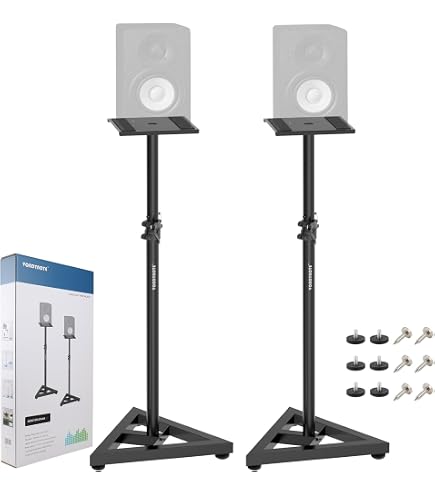 Amazon.co.jp: K&M モニタースタンド 26720 【26720-022-55】 : 家電