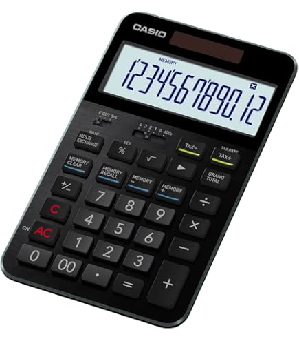 Amazon | カシオ テンキー電卓 ミニジャストタイプ 12桁 MZ-20-SR-N