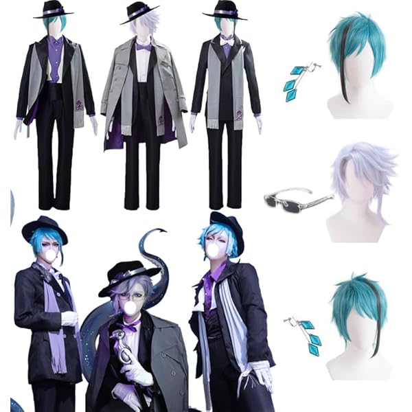 Amazon | [LELE] ツイステ 衣装 運動着 オクタヴィネル寮 フロイド