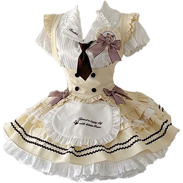Amazon.co.jp: [Malymoon] コスプレ メイド レザー メイド服 コン