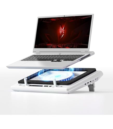 Amazon.co.jp: Flydigi BS2 Pro ノートパソコン冷却パッド RGB 15.6~21