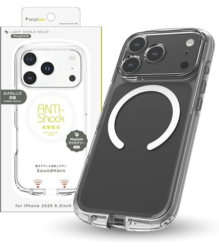 Amazon.co.jp: Simplism シンプリズム iPhone 17 Pro Max [LIGHT