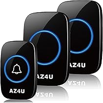 Amazon.co.jp: AZ4U ワイヤレスチャイム インターホン 電池式 ドアベル