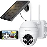 【最新500万高画素・PTZ全方位】YESKAMO 防犯カメラ 屋外 ソーラー 電池式 360度広角撮影 130°超広角 AI人物検知 防犯ライト付き フルカラー暗視 双方向通話 ワイヤレス監視カメラ 屋外 IP65防水防塵 500万画素 9000m