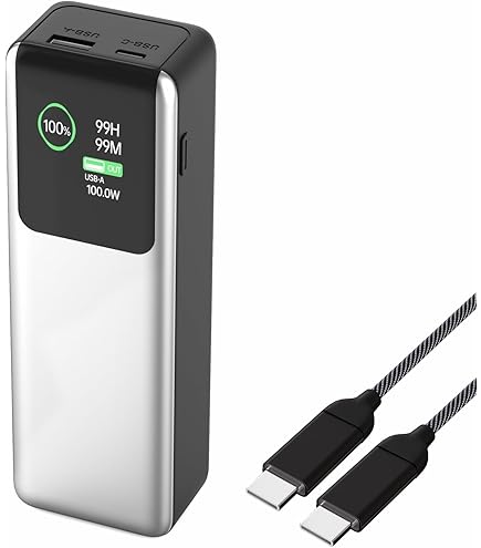 ✨高性能✨　 27000mAh PD100W急速充電 最高5A出力対応 Amazon | AHEHO 27000mAh モバイルバッテリー PD100W急速充電 5A
