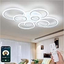 LED シーリングライト 6畳 8畳 10畳 照明器具 APP遠隔制御 ホワイト Amazon.co.jp : KOVOL LED シーリングライト 6畳 8畳 10畳