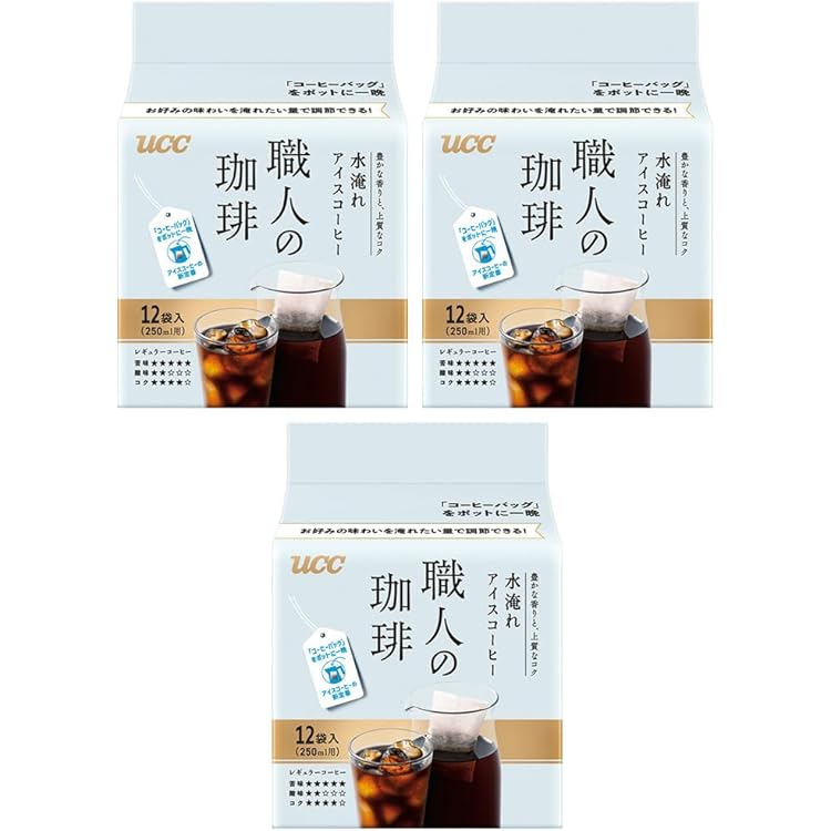 Amazon.co.jp: ブルックス 水出しコーヒー 22個 （無糖） コールド