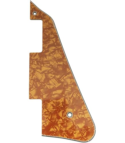 Amazon.co.jp: ストラト用アノダイズドピックガードGoldゴールド
