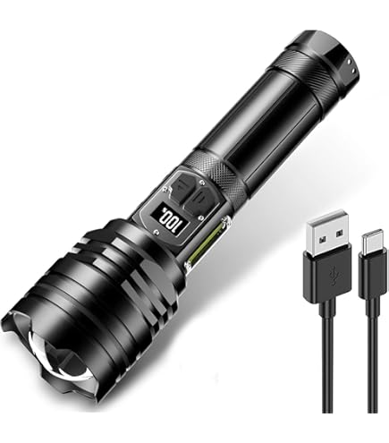 Amazon.co.jp: 【業界強化版 2つのスイッチ 超遠射】超高輝度 懐中電灯