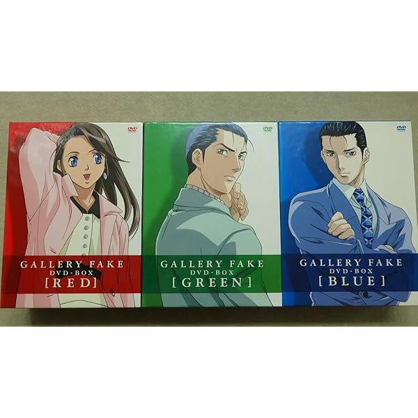 Amazon.co.jp: ギャラリーフェイク BOX RED [DVD] : 森川智之, 川澄  