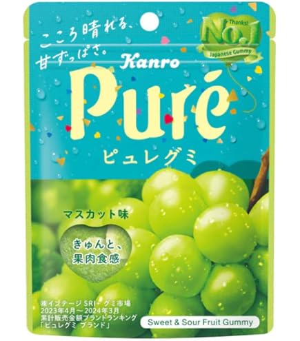 Amazon | モントワール カンロ 4Dグミジューシーラッシュグレープ