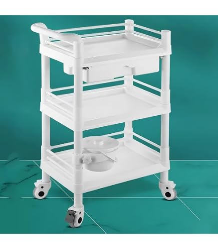 Amazon.co.jp: カルテワゴン 筆記台付 603×352×980mm / 0-9926-01