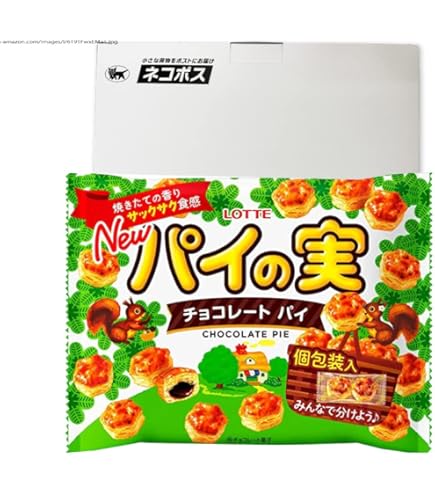 Amazon.co.jp: ロッテ チョコを味わうパイの実シェアパック 124g(個