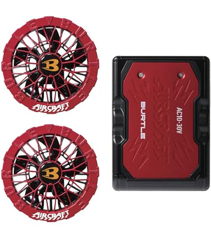 Amazon.co.jp: [BURTLE] [バートル] カラーファン+24Vバッテリーセット