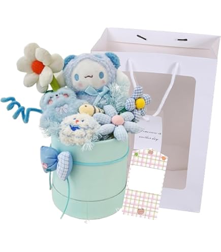 Amazon.co.jp: 花束 ぬいぐるみ花束 バケツ人形の花束 花束ギフト
