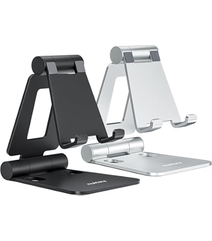 Amazon.co.jp: Nulaxy スマホスタンド 折り畳み式 ipadスタンド 270