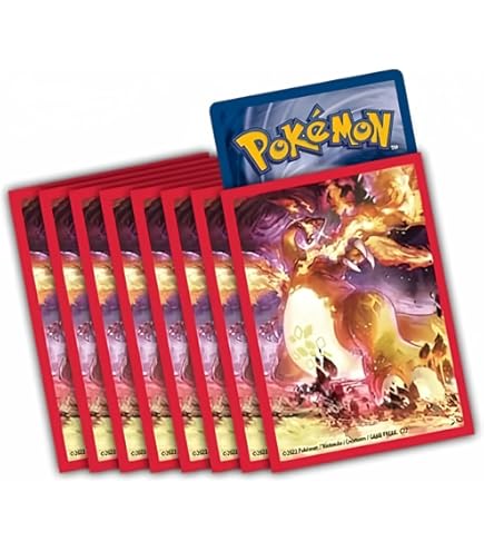 Amazon.co.jp: ポケモン - リザードン EXカードスリーブ - デッキ