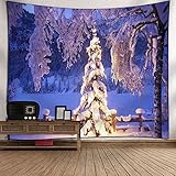 Tovadoo ビーチマット クリスマス クリスマスイブ クリスマスパーティー 壁掛け 室内飾り テーブルクロス イベント用 多色 プレゼント