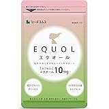 シードコムス エクオール 1粒10mg 高配合 サプリ 国内製造 大豆イソフラボン ラクトビオン酸 プラセンタ 乳酸菌 (1)