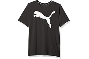 [プーマ] 吸水速乾 トレーニング 半袖 ACTIVE ビッグロゴ Tシャツ メンズ