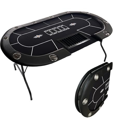 Amazon | Barrington 10 Playerポーカーテーブル82 x 44 | ポーカー