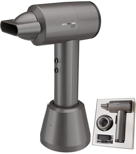 Amazon.co.jp: funks Lifuwa Cordless Dryer, Rechargeable, Hot Air