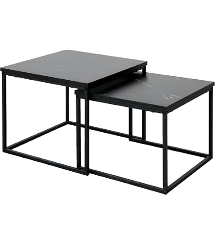 Amazon.co.jp: IKEA (イケア) KRAGSTA クラーグスタ ネストテーブル2点