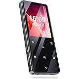 【2023業界新モデル＆mp3プレーヤー】 32GB 大容量 Bluetooth5.0 mp3プレーヤー HIFI音質 スピーカー搭載 超長音楽再生時間 最大128GBまで拡張可能 タッチパネル式 2.4インチ大画面 操作簡単 多機能デジタルオーディ