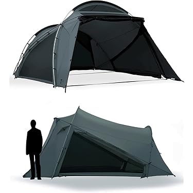 フレーム式キャンプテント メッシュ窓付き　前室　 付き　SPORTOPIA hac2ichiba_a0166