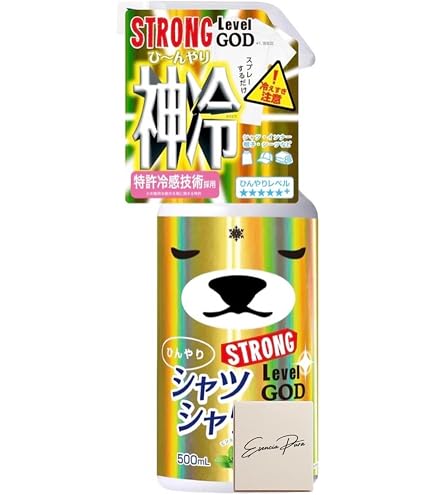 鬼冷　ひんやりシャツシャワーストロング レベルMAX　5本 Amazon | ひんやりシャツシャワー ストロング レベルMAX 500mL