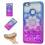 液体ケースHuaWei P10 Liteクイックとソフトシアー、SevenPandaメッキメッキケースHUAWEI P10 Lite電話ケース3Dクリエイティブケースファッションカラフルな透明クリスタ