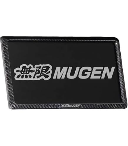 Amazon | 無限（MUGEN）/71146-XG8 -K4S0 カーボンナンバープレート 