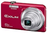 CASIO デジタルカメラ EXILIM EX-ZS29RD 広角26mm 光学6倍ズーム プレミアムオート 1610万画素 レッド