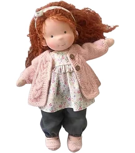 Amazon | 手作りウォルドルフ人形、12インチ手作りニット人形手作り