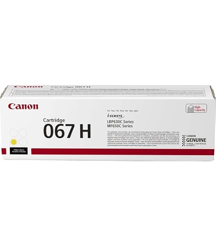 Amazon | Canon 067H トナーカートリッジ オリジナルマゼンタ 1個