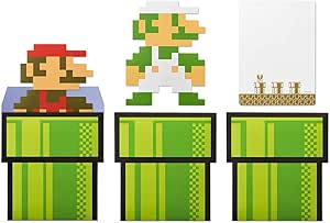 Amazon Co Jp スーパーマリオ ホーム パーティ メッセージカード 封筒 8 Bit キャラクター Nsl 0110 文房具 オフィス用品