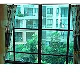 SUNDECK 窓用 ガラスフィルム 断熱 遮熱 エアコン対策 紫外線カット 飛散防止 住宅用 窓ステッ グリーン (幅1.52×長さ2ｍ)