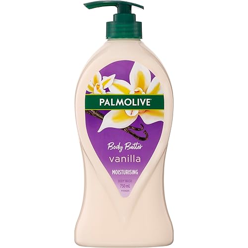 Palmolive Body Butter Vanilla 750mL, Moisturising Body Wash