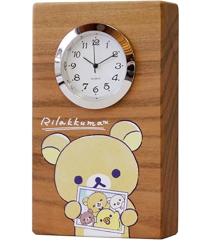 Amazon.co.jp: リラックマ 目覚まし時計 置き時計 可愛い デジタル卓上