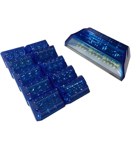 JETINOUEトラック用サイドマーカーLED12個セット 青10個ピンク２個 Amazon | Customize（カスタマイズ） トラック用 マーカーランプ